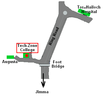 Direction to Tech-Zone